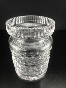 Waterford Crystal Kenmare Bulb Forcer Jar or a Jam Jar with no lid 4" x 2 3/4" - Picture 1 of 8