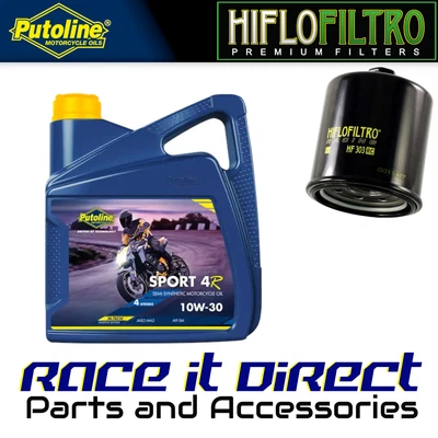 Kit de aceite y filtro para Yamaha YZF-R6 2003-2005 Racing Putoline & Hiflo Foto 1 de 4
