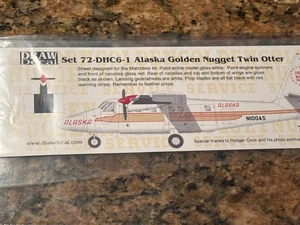 DRAW $8 SPECIAL DECAL # 48/72 GOOSE-3  1:72nd SCALE ALASKA COASTAL  A/L DECAL - Bild 1 von 2