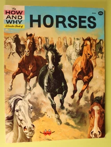 How And Why Wonder Book of Horses Vintage 1971 Softcover - Picture 1 of 13