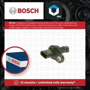 RPM / Crankshaft Sensor fits AUDI A4 B9 2.0 2018 on Bosch 06H906433E Quality New - Picture 1 of 6