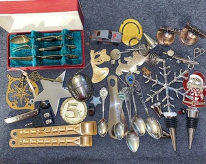 Junk Drawer Metal Lot - Spoons & More - Picture 1 of 15