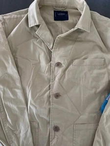 Lucky Brand Sample Casual Blazer - Cotton Tan Colored Size Med - Picture 1 of 4
