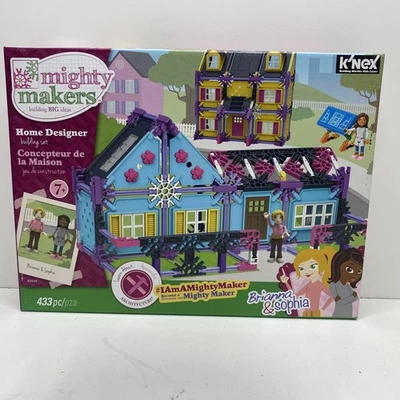 K'NEX 多色 Mighty Makers 家庭设计师建筑玩具 — 第 1/4 张图片
