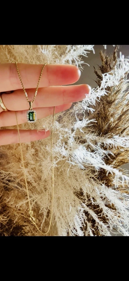 Anhänger und Kette 333 Gelbgold  - Bild 1 von 1