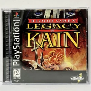 Blood Omen: Legacy of Kain (Sony PlayStation 1) PS1 - CIB W/ Reg Card - Picture 1 of 5
