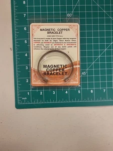 Copper Magnetic Bangle Bracelet Healing Style Adjustable One Size India Made - Picture 1 of 3