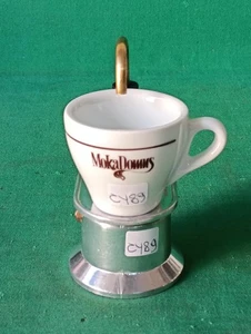 CAFFETTIERA VINTAGE OMG MINI EXPRESS 1 TAZZA DESIGN L. BIALETTI ALLUMINIO. CY89 - Picture 1 of 9