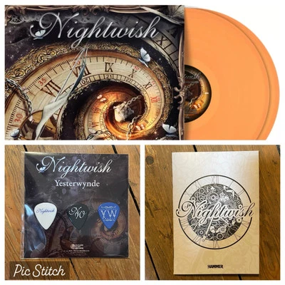 Nightwish - Yesterwynde Vinyl. Includes Rare  Plectrums, Metal Hammer Notebook.  - Image 1 of 4