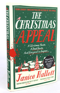 The Christmas Appeal by Janice Hallett Signed First Edition Hardback Viper 2023