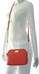 Michael Kors Cindy Large Dome Crossbody Leather Sienna NWT$228.00 - Picture 1 of 10