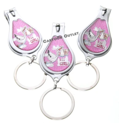 24 Llaveros Favores Fiesta Baby Shower Fiesta Favor Recuerdos de Baby Shower Nina Foto 1 de 4