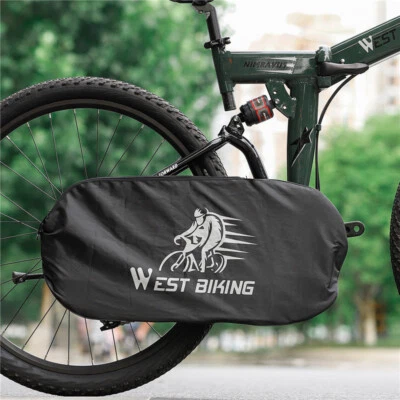 WEST BIKING Waterproof Duastproof Bicycle Sprocket Cover Chain Protective Cover - Image 1 of 4