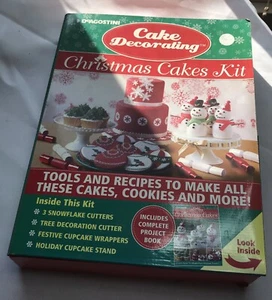 DeAgostini Kit Decoración Pasteles Navidad 2012 Nuevo En Caja - Imagen 1 de 5