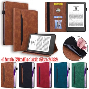 For Amazon All-New Kindle 11th Generation 2024 6" Shockproof Leather Case Cover - Picture 1 of 59