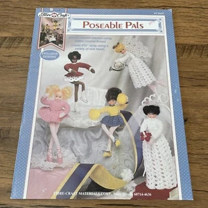Crocheted Poseable Pals Patterns O288 - Picture 1 of 5