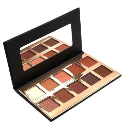 CROWN PRO 10 Color Fuego Collection  NEW Warm Tones Eyeshadow Palette RV $40 - Image 1 of 4