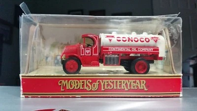 1985 Matchbox Models of Yesteryear-1930 Mack AC Conoco Tanker, #Y23 Die-cast-NIB - Image 1 of 4