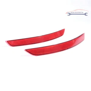 2Pcs Right&Left Side Rear Bumper Bar Reflector Kit For Audi A3 13-16 - Picture 1 of 5
