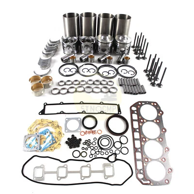 Engine Rebuild Kit For Yanmar 4TNV94 4TNV94LE Hyundai R55-7 R60-7 Volvo Doosan - Image 1 of 4