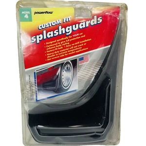 Splash Guards Power Flow Custom Fit Black Vintage Heavy Duty USA Made - Bild 1 von 13