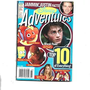 Disney Adventures Magazine March 2004 Top 10 of Everything - Picture 1 of 1
