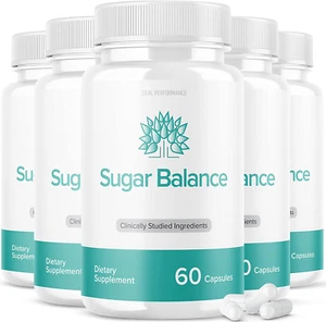 (5 Pack) Sugarbalance Capsules Supplement Max Advanced Formula (300 Capsules) - Picture 1 of 12