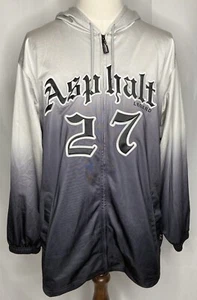 Vintage Y2K Starter Asphalt Legend Full Zip Hoodie Sweatshirt Mens Large NWT #27 - Picture 1 of 11