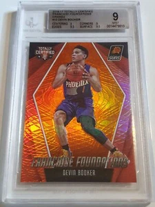 2016 Totally Certified Devin Booker #15 ORANGE /60 Foundations - BGS 9 (POP 1) - Picture 1 of 3