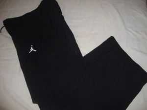 New Nike 45D413-023 Girls Jordan Big Kids Double Cargo Woven Pants Size L Black - Picture 1 of 12