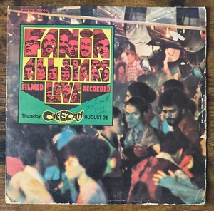 FANIA ALL-STARS Live At The Cheetah Vol 1 LP Fania 6346769 CO 1972 G+/G+ - Picture 1 of 3