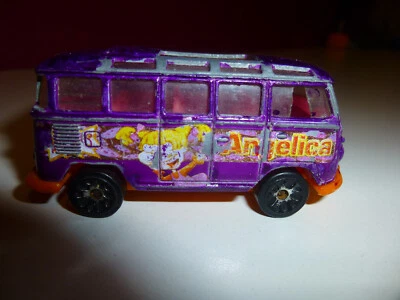Rugrats Angelica RARE 1998 Matchbox 1:58 Diecast Collectible Vehicle Purple/Gray - Image 1 of 4