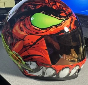 Icon Airform Manik’R Helmet Red/White Sz Medium - Bild 1 von 12