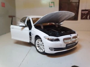 BMW 535i White 5 Series F10 Saloon 24026 Welly Detailed 1:24 Scale Model BNIB - Picture 1 of 10