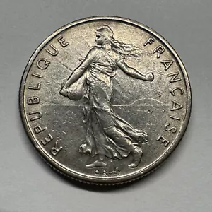 1968 France 1/2 Franc - Beautiful Coin - #B-054 - Picture 1 of 2