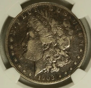1903-S Morgan Dollar. NGC VF20. Scarce - Picture 1 of 5