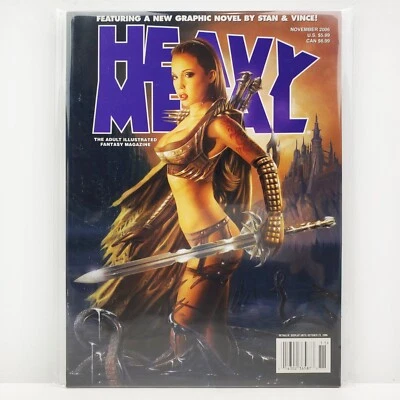 Heavy Metal Magazine November 2006 Issue Lorenzo Sperlonga Old Stock Unread - Image 1 of 4