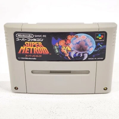 Super Metroid Super Famicom SFC SNES From Japan Used, Tested and Working - Image 1 of 4