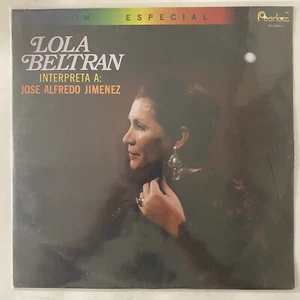 LOLA BELTRAN - INTERPRETA A: JOSE ALFREDO JIMENEZ - 1986 MEXICAN LP SEALED - Imagen 1 de 2