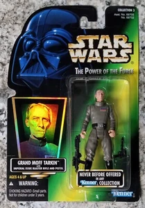 GRAND MOFF TARKIN 1996 Kenner Hasbro Star Wars: The Power of the Force Figure - Picture 1 of 2