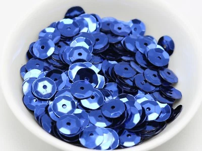 1500 ЧАШЕК круглый свободный блестки Paillettes 12 мм шитья свадебное ремесло выбор цвета - Изображение 1 из 4