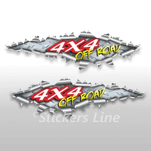 Adesivi 4x4 effetto strappo lamiera squarciata stickers 4x4 cm 40 - Imagen 1 de 1