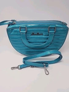 Star Struck Clothing Galaxy Handtasche Tasche - Türkis Pin Up Couture Vinyl - Bild 1 von 13
