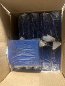 1000 CD DVD blaue Papierhülle mit Klarsichtfenster und Klappenumschlägen - Bild 1 von 2