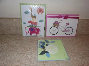 3 NEW PAPYRUS Greeting Cards ~ 1 WELCOME BABY CARD & 2 BLANK CARDS * $21.85 - Picture 1 of 11