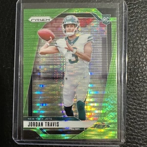 2024 Panini Prizm - Rookies Neon Green Pulsar Prizm #359 Jordan Travis (RC) - Picture 1 of 2
