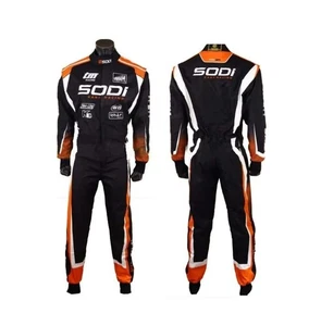 TRAJE DE CARRERAS GO KART CIK FIA NIVEL 2 APROBADO, TOTALMENTE PERSONALIZADO PARA VERANO E INVIERNO - Imagen 1 de 6