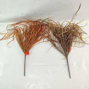 2 Grass Props Artificial Tall Plants Fake Decor Crafts Decorative Fall Holiday - Picture 1 of 15