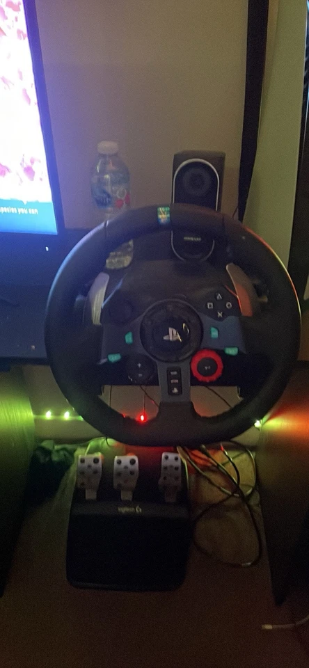 Logitech G29 Racing Steering Wheel - Black (941000112) - Image 1 of 1