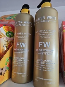 Bagno doccia FASTER WHITE oro 1000 ml x 1 flacone π - Foto 1 di 3
